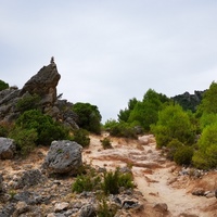 Photo de France - Le Cirque de Mourèze et le Lac du Salagou